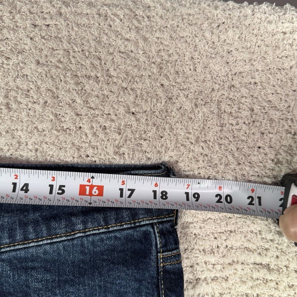 American Eagle Jeans Mens 36x30 Blue Relaxed Straight‎ Medium Wash Denim - Picture 6 of 9